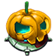 A 'Explosive Pumpkin' from the Halloween Event. More powerful than the standard Trap
