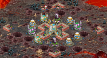 Sparragon's 7th base. Cannons are level 4, snipers are level 3, laser/missile are level 1.