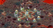 Sparragon's 9th base. Cannons are level 5, snipers are level 4, laser/missile/mortar are level 1.